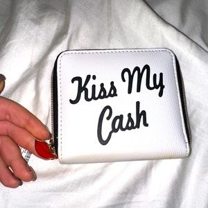 Kiss 💋 my cash 💰 wallet mini clutch purse